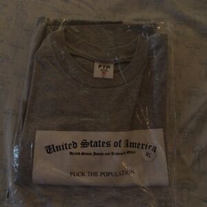 FTP LLC shirt. Size XL. Grey. Brand New.